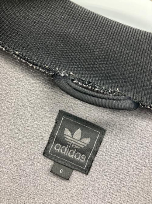 adidas（アディダス）adidas (アディダス) トラックジャケット ブラック×レッドの古着・服飾アイテム