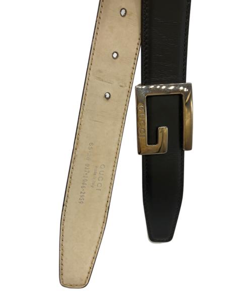 GUCCI（グッチ）GUCCI (グッチ) ベルト ブラックの古着・服飾アイテム