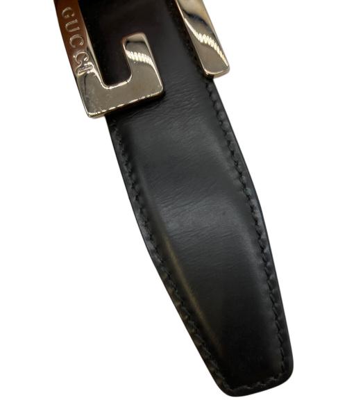 GUCCI（グッチ）GUCCI (グッチ) ベルト ブラックの古着・服飾アイテム