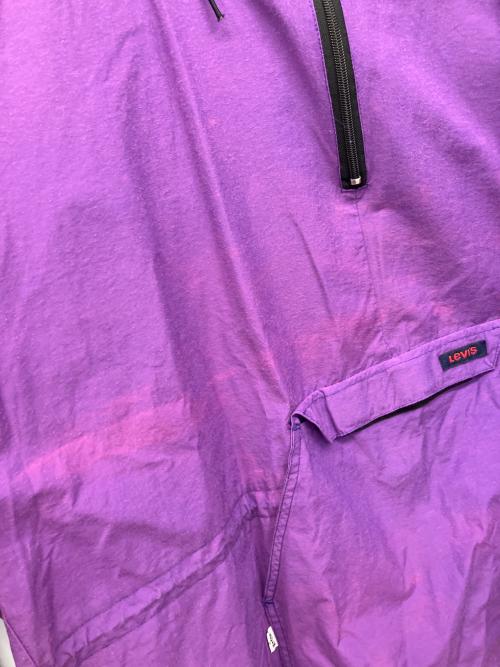 LEVI'S（リーバイス）LEVI'S (リーバイス) アノラックパーカー パープル サイズ:Lの古着・服飾アイテム