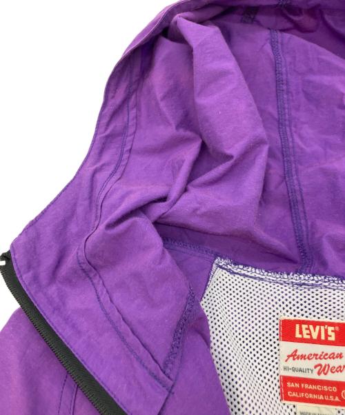 LEVI'S（リーバイス）LEVI'S (リーバイス) アノラックパーカー パープル サイズ:Lの古着・服飾アイテム