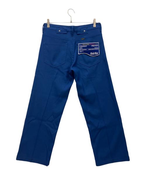 DAIRIKU（ダイリク）DAIRIKU (ダイリク) スラックス ブルー サイズ:29incの古着・服飾アイテム