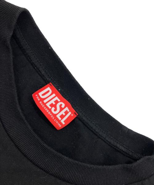 DIESEL（ディーゼル）DIESEL (ディーゼル) Tシャツ ブラック サイズ:Lの古着・服飾アイテム