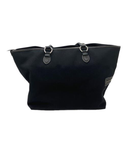 BURBERRY BLUE LABEL（バーバリー ブルー レーベル）BURBERRY BLUE LABEL (バーバリー ブルー レーベル) トートバッグ ブラックの古着・服飾アイテム