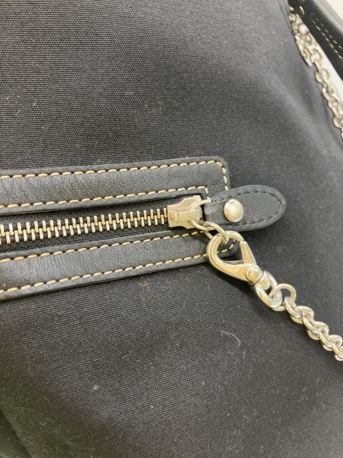 BURBERRY BLUE LABEL（バーバリー ブルー レーベル）BURBERRY BLUE LABEL (バーバリー ブルー レーベル) トートバッグ ブラックの古着・服飾アイテム