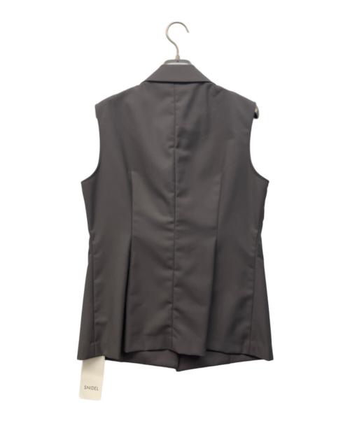Snidel（スナイデル）Snidel (スナイデル) ジレ＆チュールスカートセットアップ グレー サイズ:1の古着・服飾アイテム
