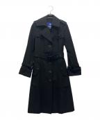 BURBERRY BLUE LABELバーバリー ブルー レーベル）の古着「トレンチコート」｜ブラック