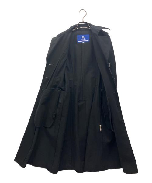 BURBERRY BLUE LABEL（バーバリー ブルー レーベル）BURBERRY BLUE LABEL (バーバリー ブルー レーベル) トレンチコート ブラック サイズ:38の古着・服飾アイテム