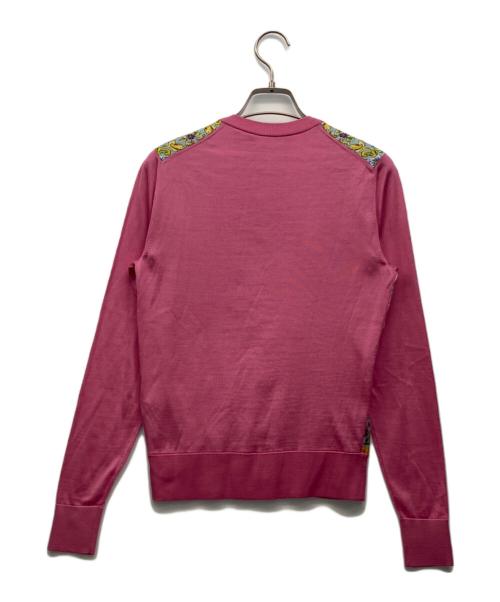 DOLCE & GABBANA（ドルチェ＆ガッバーナ）DOLCE & GABBANA (ドルチェ＆ガッバーナ) アンサンブルカーディガン ピンク サイズ:38の古着・服飾アイテム