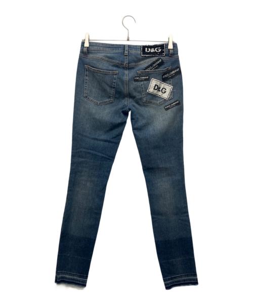 DOLCE & GABBANA（ドルチェ＆ガッバーナ）DOLCE & GABBANA (ドルチェ＆ガッバーナ) デニムパンツ インディゴ サイズ:38の古着・服飾アイテム