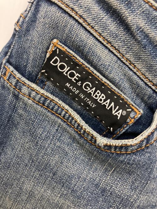 DOLCE & GABBANA（ドルチェ＆ガッバーナ）DOLCE & GABBANA (ドルチェ＆ガッバーナ) デニムパンツ インディゴ サイズ:38の古着・服飾アイテム