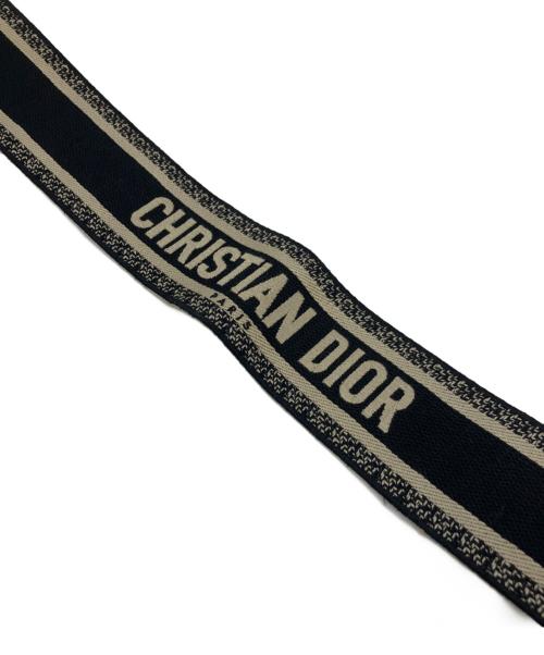 Christian Dior（クリスチャン ディオール）Christian Dior (クリスチャン ディオール) ショルダーストラップ アイボリー×ブラックの古着・服飾アイテム