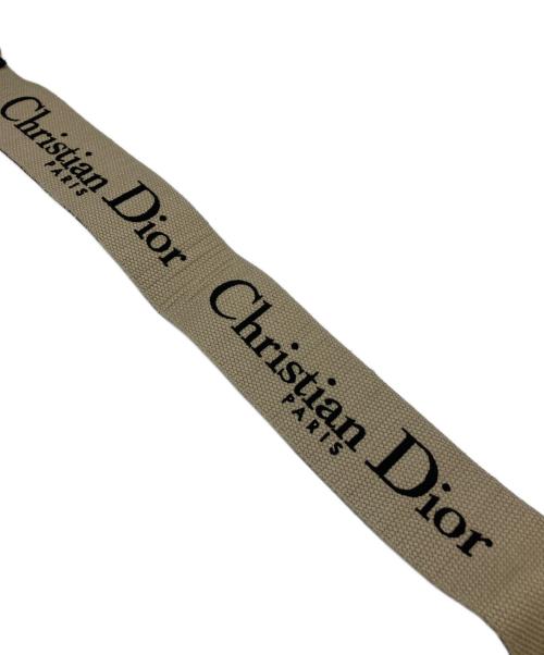 Christian Dior（クリスチャン ディオール）Christian Dior (クリスチャン ディオール) ショルダーストラップ アイボリー×ブラックの古着・服飾アイテム