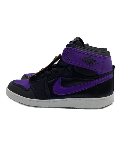 NIKE（ナイキ）NIKE (ナイキ) Air Jordan 1 KO（エアジョーダン ケーオー）  ブラック×パープル サイズ:UK9.5の古着・服飾アイテム