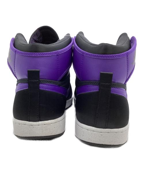 NIKE（ナイキ）NIKE (ナイキ) Air Jordan 1 KO（エアジョーダン ケーオー）  ブラック×パープル サイズ:UK9.5の古着・服飾アイテム