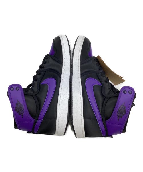 NIKE（ナイキ）NIKE (ナイキ) Air Jordan 1 KO（エアジョーダン ケーオー）  ブラック×パープル サイズ:UK9.5の古着・服飾アイテム