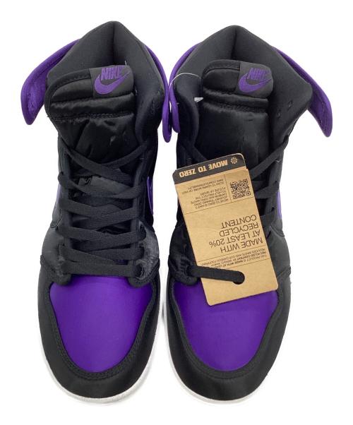 NIKE（ナイキ）NIKE (ナイキ) Air Jordan 1 KO（エアジョーダン ケーオー）  ブラック×パープル サイズ:UK9.5の古着・服飾アイテム