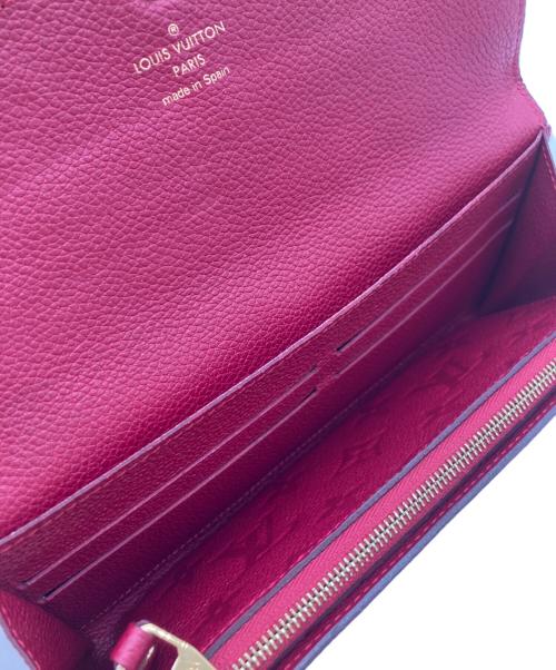LOUIS VUITTON（ルイ ヴィトン）LOUIS VUITTON (ルイ ヴィトン) 長財布 レッドの古着・服飾アイテム