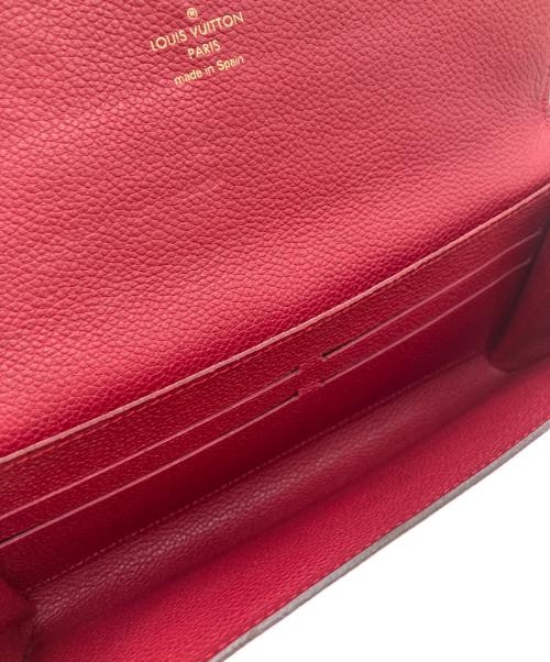 LOUIS VUITTON（ルイ ヴィトン）LOUIS VUITTON (ルイ ヴィトン) 長財布 レッドの古着・服飾アイテム