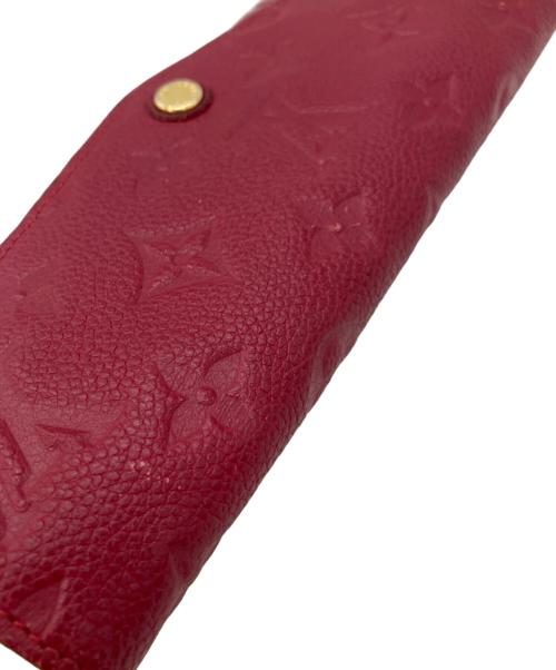 LOUIS VUITTON（ルイ ヴィトン）LOUIS VUITTON (ルイ ヴィトン) 長財布 レッドの古着・服飾アイテム