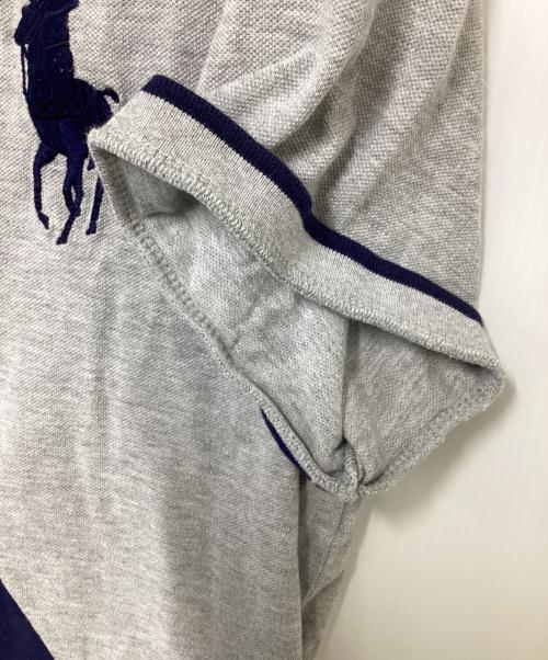 POLO RALPH LAUREN（ポロ・ラルフローレン）POLO RALPH LAUREN (ポロ・ラルフローレン) 半袖ポロシャツ グレー サイズ:XXLの古着・服飾アイテム