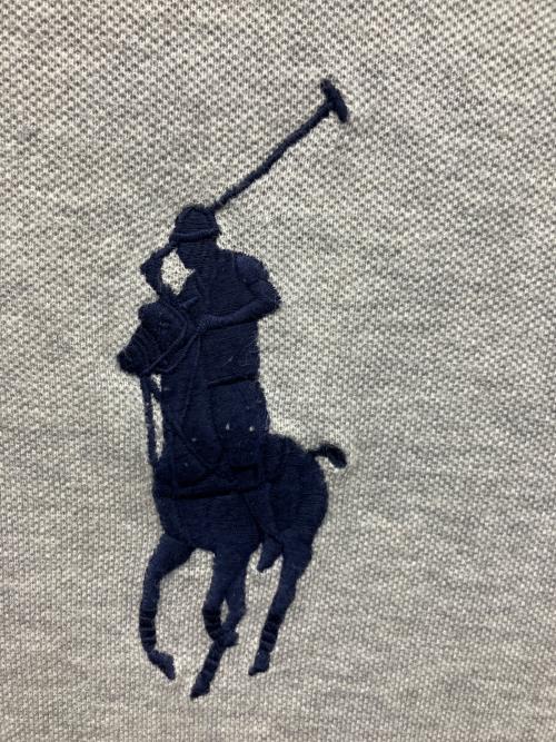POLO RALPH LAUREN（ポロ・ラルフローレン）POLO RALPH LAUREN (ポロ・ラルフローレン) 半袖ポロシャツ グレー サイズ:XXLの古着・服飾アイテム