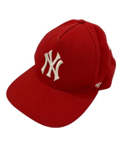 SUPREME（シュプリーム）Supreme (シュプリーム) 47BRAND (フォーティーセブンブランド) キャップ レッドの古着・服飾アイテム