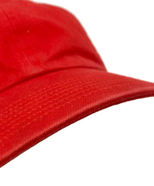 SUPREME（シュプリーム）Supreme (シュプリーム) キャップ レッドの古着・服飾アイテム