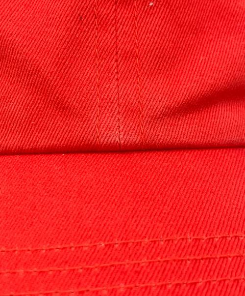 SUPREME（シュプリーム）Supreme (シュプリーム) キャップ レッドの古着・服飾アイテム