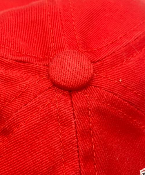 SUPREME（シュプリーム）Supreme (シュプリーム) キャップ レッドの古着・服飾アイテム