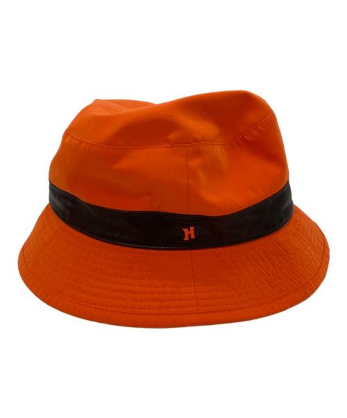HERMES（エルメス）HERMES (エルメス) バケットハット オレンジ サイズ:57の古着・服飾アイテム