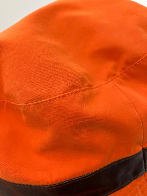 HERMES（エルメス）HERMES (エルメス) バケットハット オレンジ サイズ:57の古着・服飾アイテム