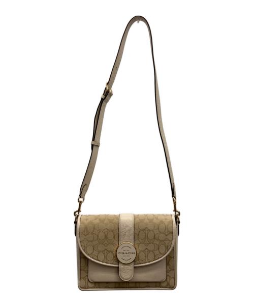 COACH（コーチ）COACH (コーチ) ショルダーバッグ ベージュの古着・服飾アイテム
