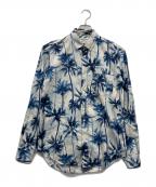 Saint Laurent Parisサンローランパリ）の古着「長袖シャツ」｜ブルー×ホワイト