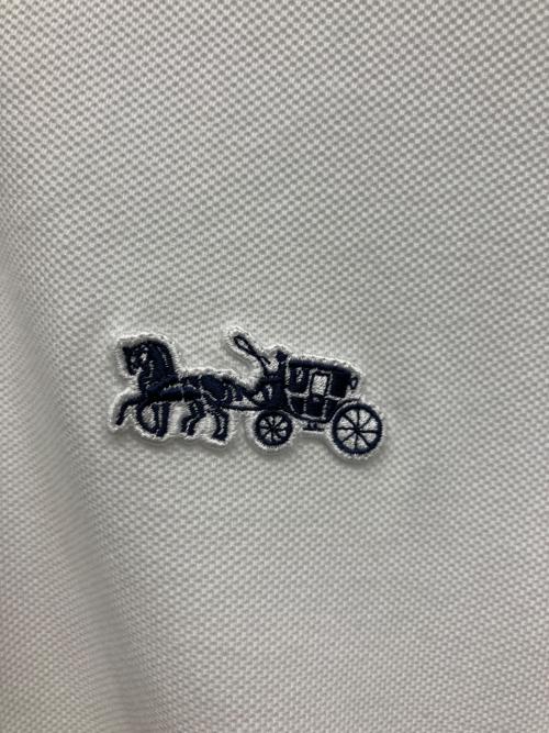 COACH（コーチ）COACH (コーチ) 半袖ポロシャツ ホワイト サイズ:XSの古着・服飾アイテム