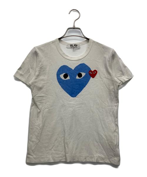 COMME des GARCONS（コムデギャルソン）COMME des GARCONS (コムデギャルソン) ハートロゴ Tシャツ ホワイト サイズ:Mの古着・服飾アイテム