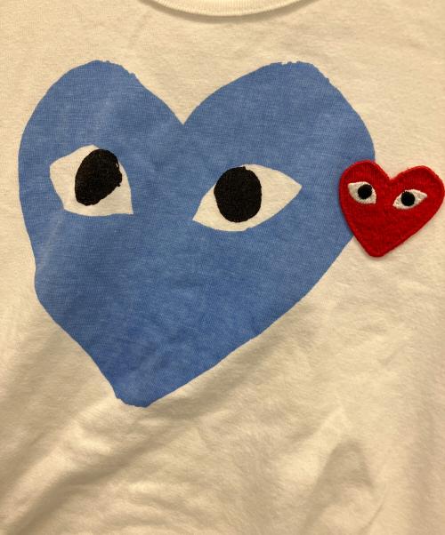 COMME des GARCONS（コムデギャルソン）COMME des GARCONS (コムデギャルソン) ハートロゴ Tシャツ ホワイト サイズ:Mの古着・服飾アイテム