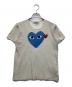 COMME des GARCONS（コムデギャルソン）の古着「ハートロゴ Tシャツ」｜ホワイト