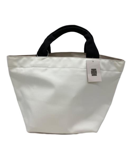 Herve Chapelier（エルベシャプリエ）Herve Chapelier (エルベシャプリエ) 舟型ハンドバッグ ホワイトの古着・服飾アイテム