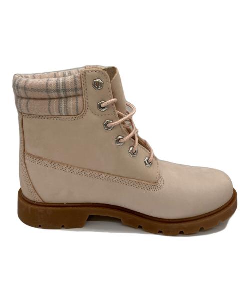 Timberland（ティンバーランド）Timberland (ティンバーランド) ブーツ ピンク サイズ:25.5の古着・服飾アイテム