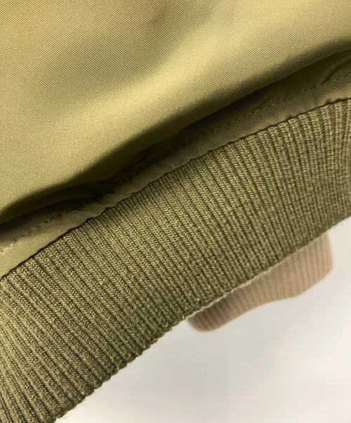 BEN DAVIS（ベンデイビス）BEN DAVIS (ベンデイビス) スタジャン ネイビー×オリーブ サイズ:Lの古着・服飾アイテム