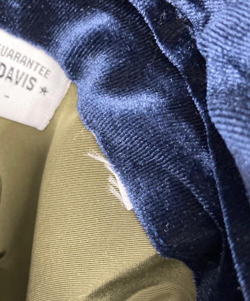 BEN DAVIS（ベンデイビス）BEN DAVIS (ベンデイビス) スタジャン ネイビー×オリーブ サイズ:Lの古着・服飾アイテム