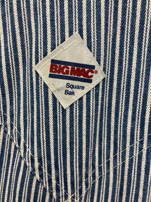 big mac（ビッグマック）big mac (ビッグマック) オーバーオール ブルー×ホワイト サイズ:‐の古着・服飾アイテム