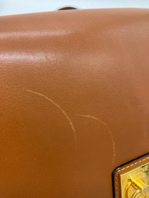 CELINE（セリーヌ）CELINE (セリーヌ) ショルダーバッグ ブラウンの古着・服飾アイテム