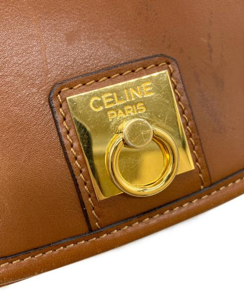 CELINE（セリーヌ）CELINE (セリーヌ) ショルダーバッグ ブラウンの古着・服飾アイテム