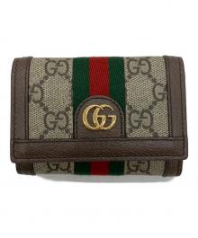 GUCCI（グッチ）の古着「3つ折り財布」｜ベージュ