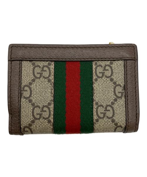 GUCCI（グッチ）GUCCI (グッチ) 3つ折り財布 ベージュの古着・服飾アイテム