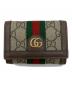 GUCCI（グッチ）の古着「3つ折り財布」｜ベージュ