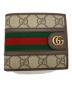 GUCCI（グッチ）の古着「2つ折り財布」｜ベージュ