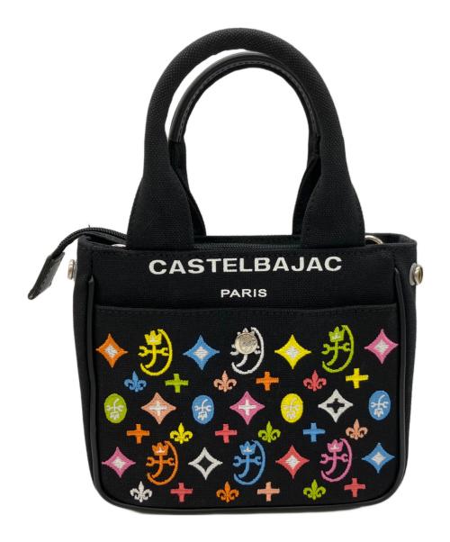 CASTELBAJAC（カステルバジャック）CASTELBAJAC (カステルバジャック) 2WAYバッグ ブラックの古着・服飾アイテム